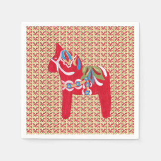 Dala Horses Napkins