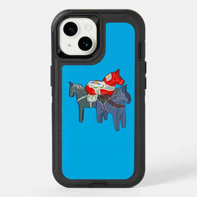 Dala Horses Otterbox iPhone Case (Back)