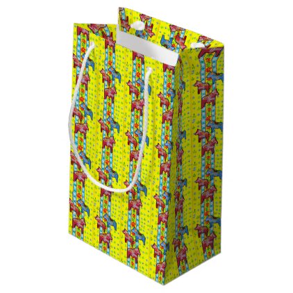 Dala Horses Small Gift Bag