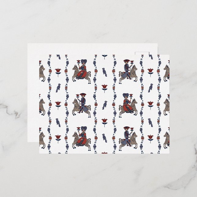 Dala W - Foil Postcards (Front/Back)