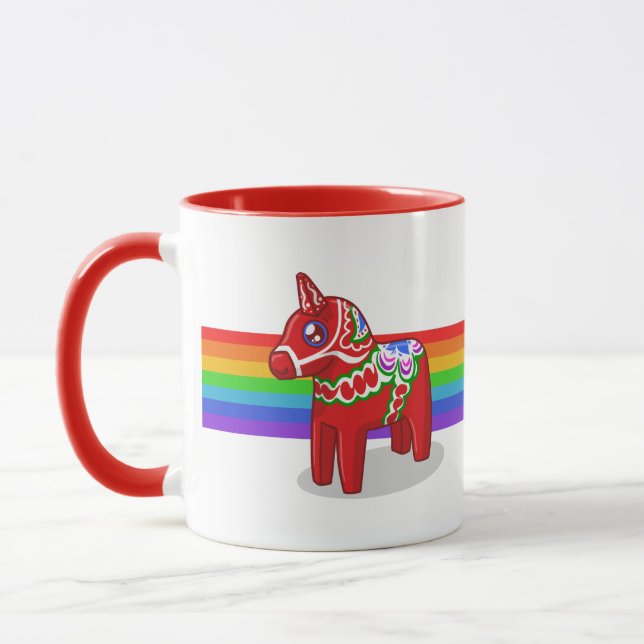 Dalacorn Rainbow Mug (Left)