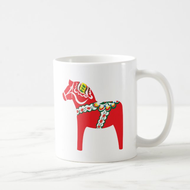 Dalahäst | Dala horse Coffee Mug (Right)