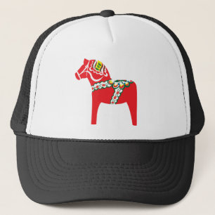 Dalahäst Dala horse Trucker Hat