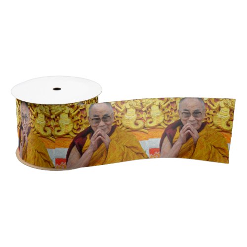 Dalai Lama Buddha Buddhist Buddhism Meditation Satin Ribbon