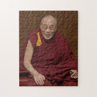 Dalai Lama Buddha Buddhist Buddhism Meditation Yog Jigsaw Puzzle