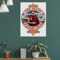 Dalai Lama Potala Palace Om Mani Padme Hum