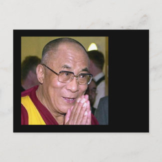 Dalai Lama Praying World Peace Postcard