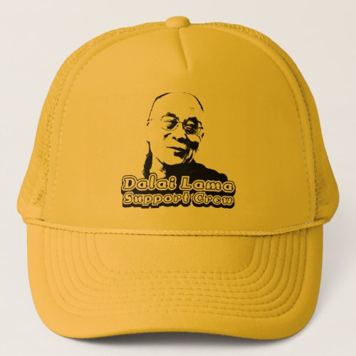 Dalai Lama Support Crew Trucker Hat