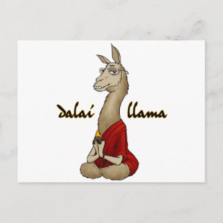 Dalai Llama Postcard