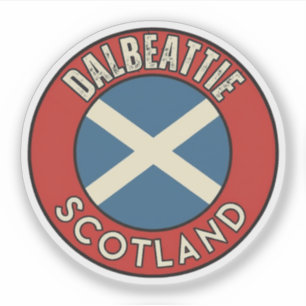 Dalbeattie, Scotland Sticker