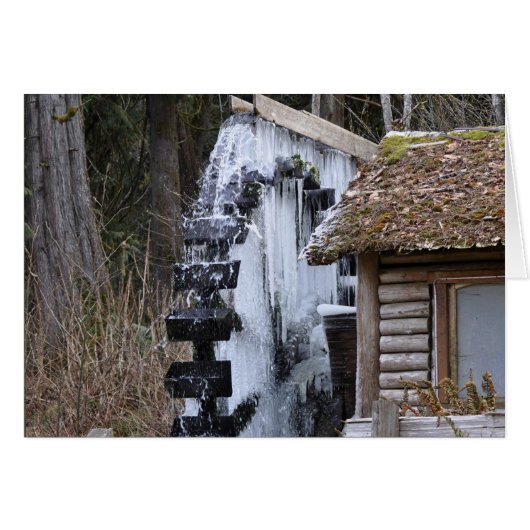 Dalby Waterwheel Frozen (Front Horizontal)