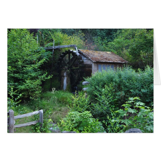 Dalby Waterwheel on Hwy 106, WA (Front Horizontal)