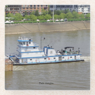 Dale Artigue glass coaster