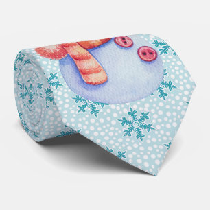 Dale Christmas Collection Snowman Christmas Neck Tie