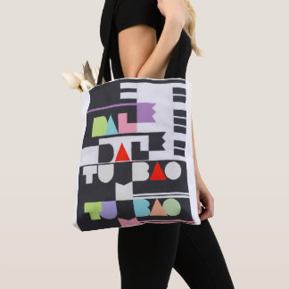 Dale Tumbao Paper Collage Tote