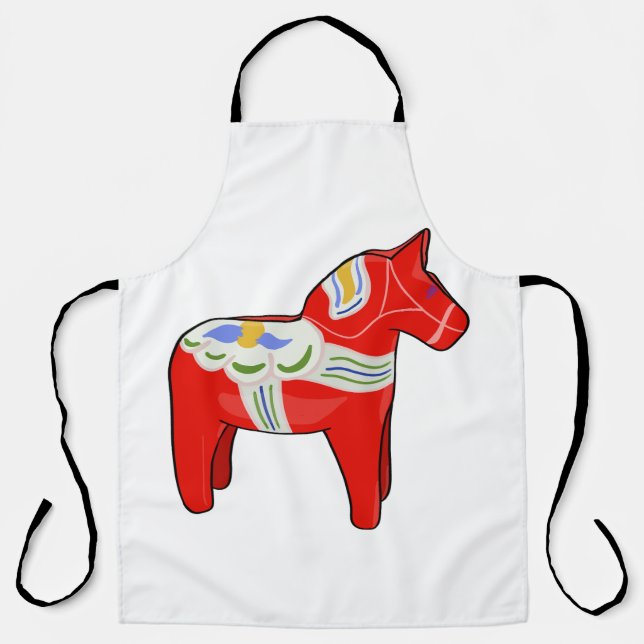Dalecarlian horse apron (Front)