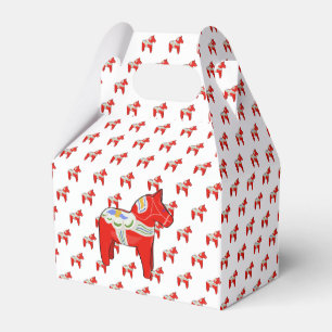 Dalecarlian horse favor boxes