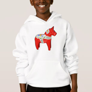 Dalecarlian horse hoodie