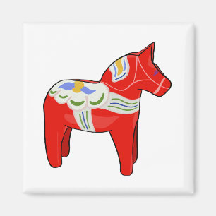 Dalecarlian horse magnet