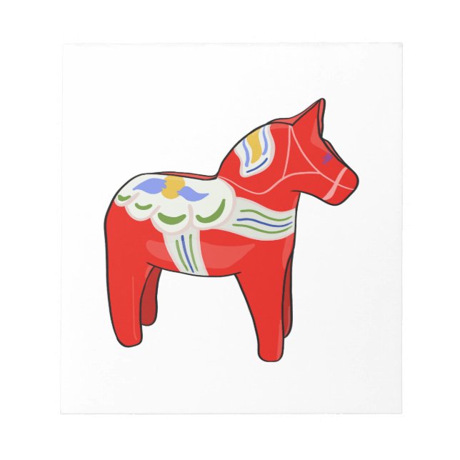 Dalecarlian horse notepad (Front)