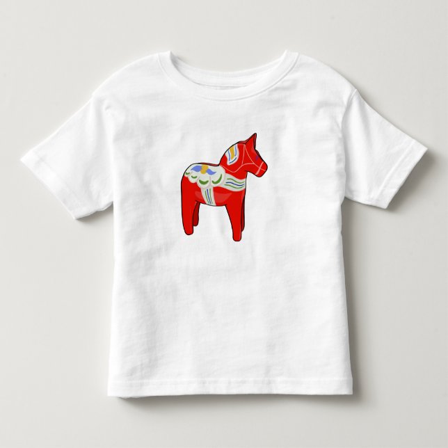 Dalecarlian horse toddler t-shirt (Front)