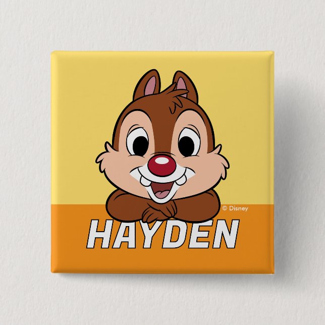 Dale's Cheerful Grin Button (Front)