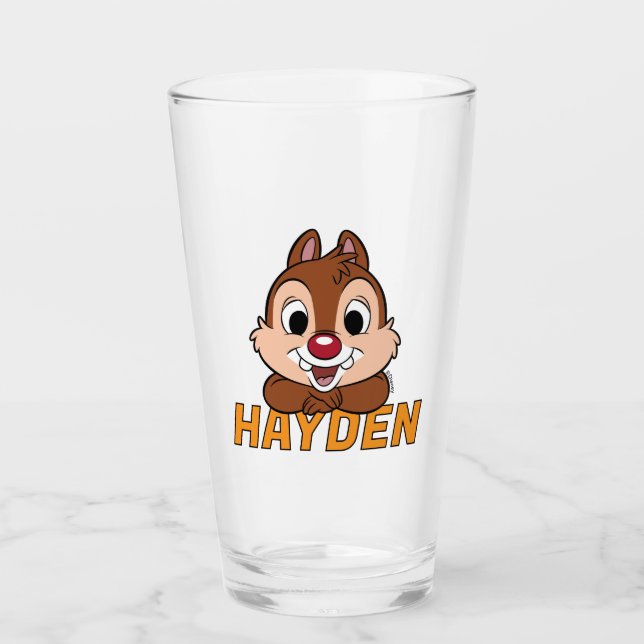 Dale's Cheerful Grin Glass (Front)