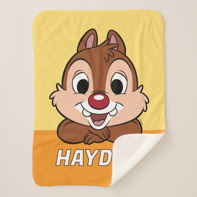 Dale's Cheerful Grin Sherpa Blanket (Front)