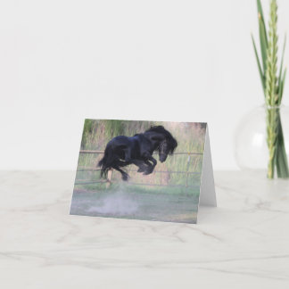Dales Pony Jump Note card