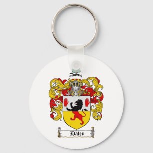 DALEY FAMILY CREST - DALEY COAT OF ARMS KEYCHAIN