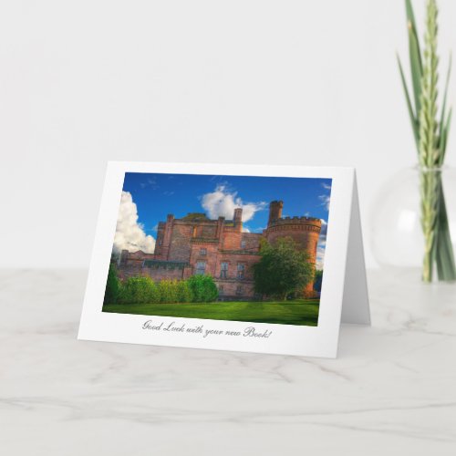 Dalhousie Castle _ Good Luck with your New Book Card