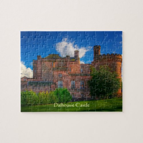 Dalhousie Castle Midlothian Scotland Jigsaw Puzzle