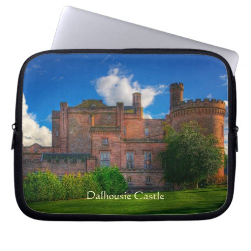 Dalhousie Castle Midlothian Scotland Laptop Sleeve