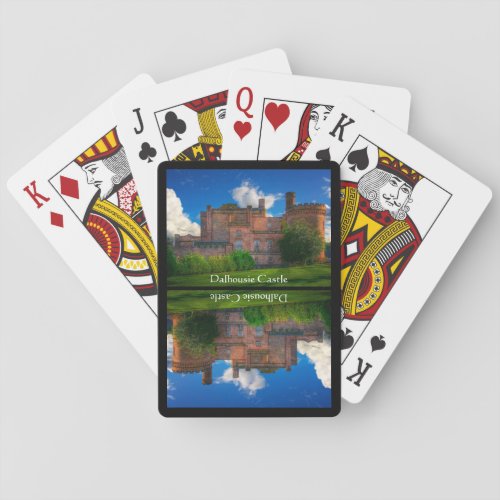 Dalhousie Castle Midlothian Scotland Poker Cards