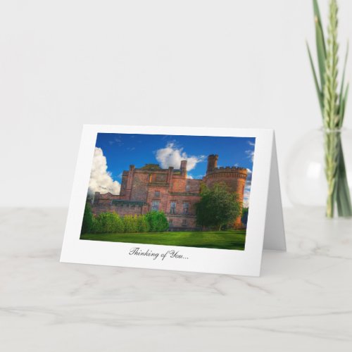 Dalhousie Castle Midlothian _ Thinking of You Card