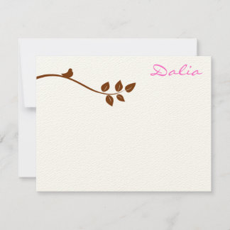 Dalia Custom Thank You Note Card