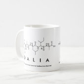 Dalia peptide name mug (Front Left)