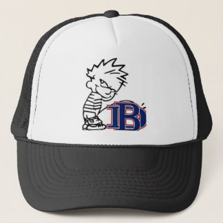 Dallas Baptist peeing calvin Trucker Hat