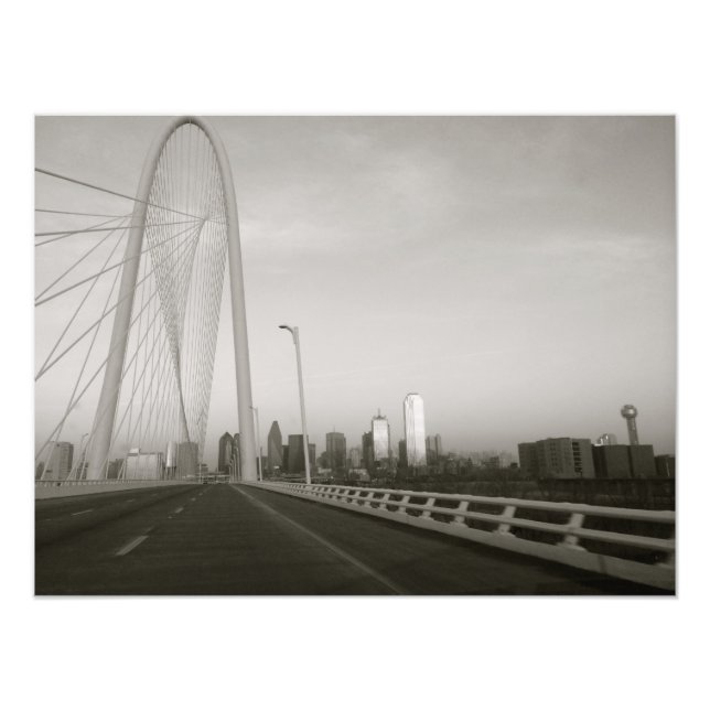 Dallas Bridge Photo Print (Front)