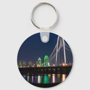 Dallas Bridge View Keychain