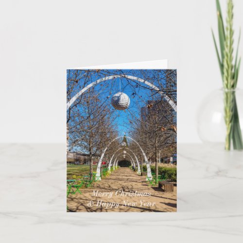 Dallas Christmas Arches Card