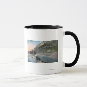 Dallas City Steamer on Columbia River Mug