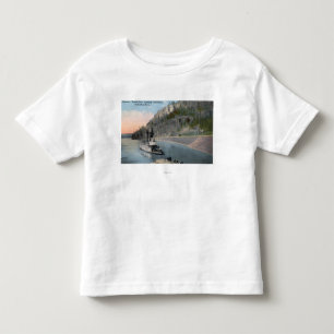 Dallas City Steamer on Columbia River Toddler T-shirt