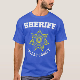 Dallas County Texas Sheriff Deputies Police T-Shirt