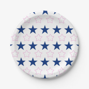 Dallas Cowboy's Cheerleaders Inspired Party Plates