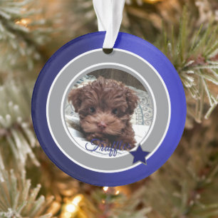 Dallas Dog Fan Customizable Ornament