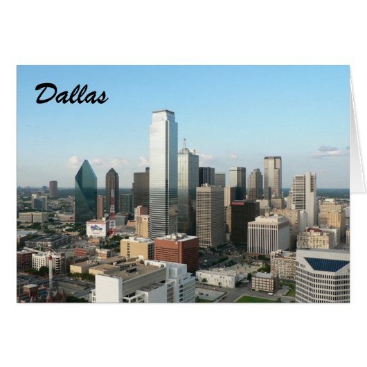 dallas downtown cards (Front Horizontal)