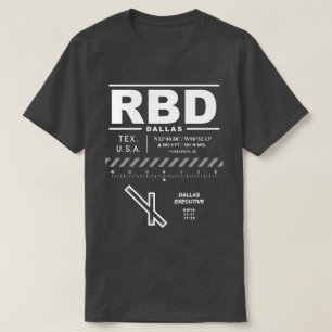 Dallas Executive Airport RBD T-Shirt