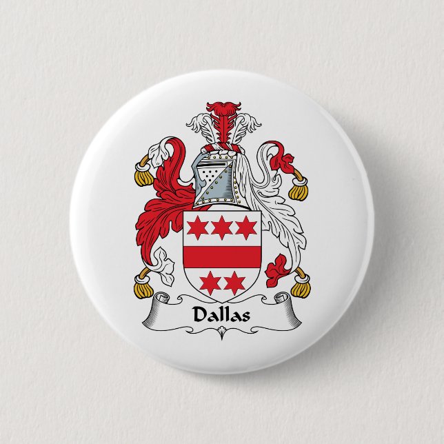 Dallas Family Crest Button (Front)