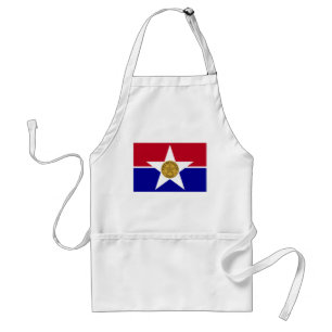 Dallas Flag Adult Apron